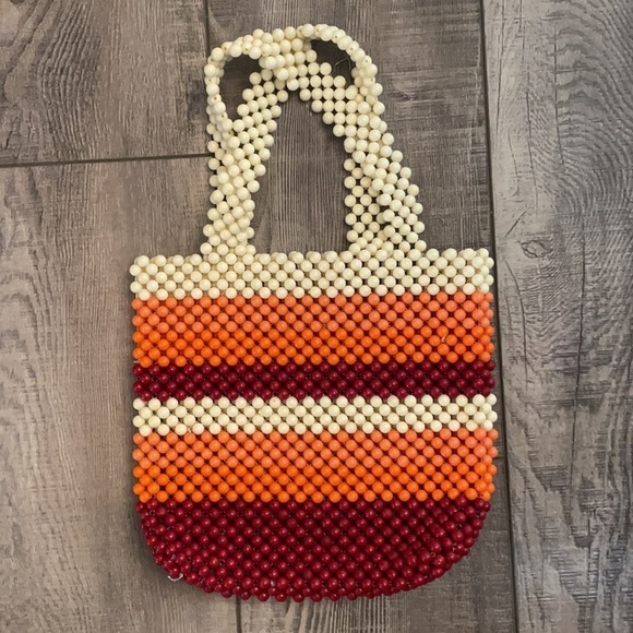 Urban Outfitters Multicolored Mini Beaded Tote - Picture 8 of 14